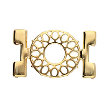 Load image into Gallery viewer, Tila Connector 'Detis' 24K Gold Plated Qty: 1