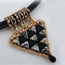 Load image into Gallery viewer, Czech Khéops Beads 6mm Rose Gold Ceramic Qty:10g *D*