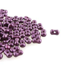 Load image into Gallery viewer, Czech Farfalle Beads 3.2x6.5mm Pastel Bordeaux Qty:10 grams
