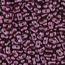 Load image into Gallery viewer, Czech Farfalle Beads 3.2x6.5mm Pastel Bordeaux Qty:10 grams
