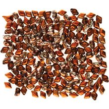 Load image into Gallery viewer, Czech Mini GemDuos 6x4mm Crystal Sunset Qty: 10 grams