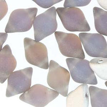 Load image into Gallery viewer, Czech GemDuos 8x5mm Backlit Vapor Matte Qty: 10 grams