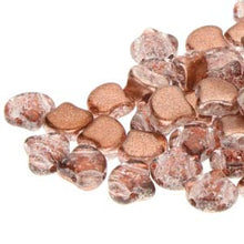 Load image into Gallery viewer, Czech Ginkgo Beads 7.5mm Slushy Cola Qty: 10g