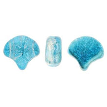 Load image into Gallery viewer, Czech Ginkgo Beads 7.5mm Slushy Energy Qty: 10g