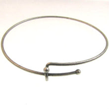 Load image into Gallery viewer, Adjustable Metal Bracelet 63mm Antique Silver Qty:1
