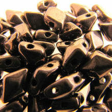 Load image into Gallery viewer, Czech DiamonDuos 5x8mm Chocolate Bronze Qty:5g
