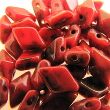 Load image into Gallery viewer, Czech DiamonDuos 5x8mm Coral Picasso Qty:5g