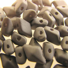 Load image into Gallery viewer, Czech DiamonDuos 5x8mm Concrete Grey Qty:5g