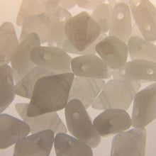 Load image into Gallery viewer, Czech DiamonDuos 5x8mm White Alabaster (Opal) Qty:5g
