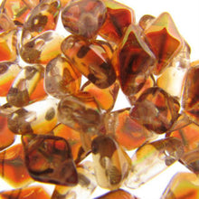 Load image into Gallery viewer, Czech DiamonDuos 5x8mm Old Bourbon Qty:5g