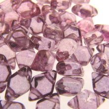 Load image into Gallery viewer, Czech DiamonDuos 5x8mm Lumi Amethyst Qty:5g