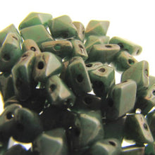 Load image into Gallery viewer, Czech DiamonDuos 5x8mm Turquoise Bronze Qty:5g