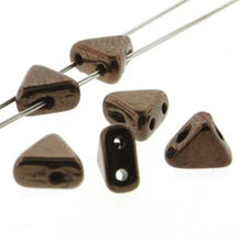 Load image into Gallery viewer, Czech Khéops Beads 6mm Dark Bronze Qty:10g *D*