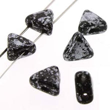 Load image into Gallery viewer, Czech Khéops Beads 6mm Tweedy Silver Qty:10g *D*