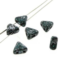 Load image into Gallery viewer, Czech Khéops Beads 6mm Tweedy Green Qty:10g *D*