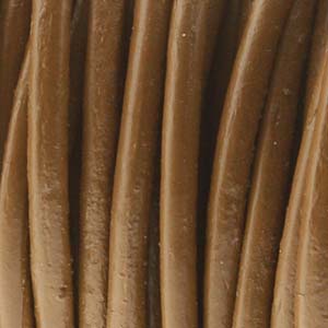 Leather Cord 1.5mm Light Brown Qty:1yd
