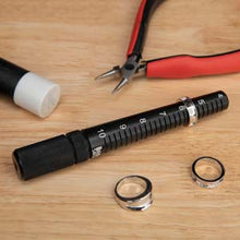 Load image into Gallery viewer, Black Metal Ring Mandrel