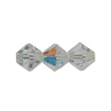 Load image into Gallery viewer, Preciosa 4mm Bicones Crystal AB Qty:144
