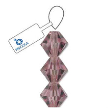 Load image into Gallery viewer, Preciosa 3mm Bicones Light Amethyst Qty:42