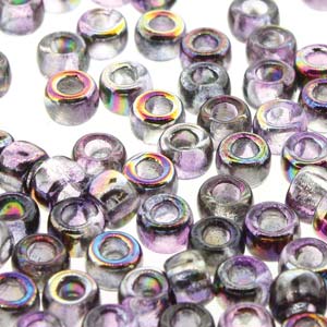 Czech Matubo Beads 7/0 Magic Violet Grey Qty:10g