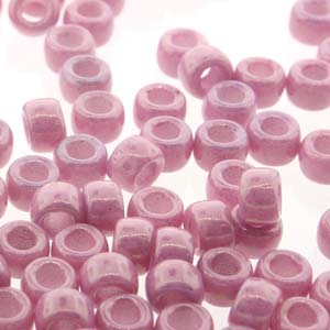 Czech Matubo Beads 7/0 Chalk Lilac Luster Qty:10g