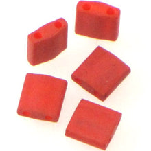 Load image into Gallery viewer, Miyuki Tila Beads 5mm 2315 Burnt Sienna Matte Qty:10g Tube