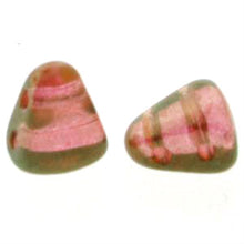 Load image into Gallery viewer, Czech Nib-Bit Beads 5x6mm Crystal Red Luster Qty:10 grams