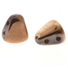 Load image into Gallery viewer, Czech Nib-Bit Beads 5x6mm Full Capri Gold Qty:10 grams