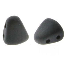 Load image into Gallery viewer, Czech Nib-Bit Beads 5x6mm Jet Matte Qty:10 grams