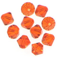 Load image into Gallery viewer, Preciosa 6mm Bicones Sun Qty:21