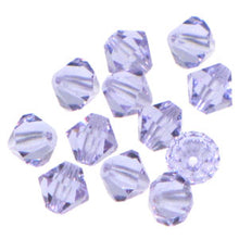 Load image into Gallery viewer, Preciosa 6mm Bicones Violet Qty:21