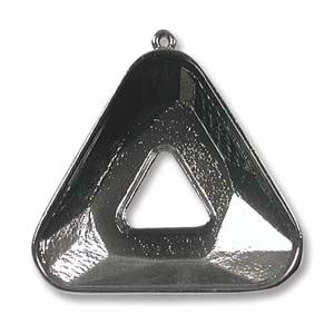 Pendant 30mm for Cosmic Triangle 1 Ring Gunmetal *D* Qty:1