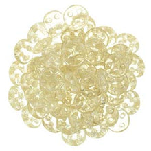 Load image into Gallery viewer, Czech QuadraLentils 6mm Champagne Transparent Luster Qty:10 grams
