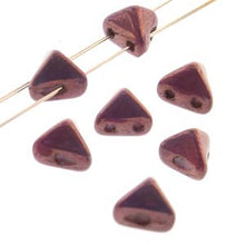 Load image into Gallery viewer, Czech Super Khéops 6mm Amethyst Gold Ceramic Qty: 10g *D*