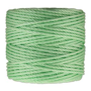 S-Lon Heavy Macramé Cord (Tex 400) Pastel Mint Green
