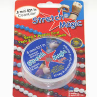 Stretch Magic Clear 0.8mm/.031in Qty:5 meters