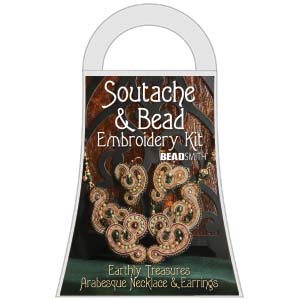 Soutache Kit Earthly Treasures Arab Necklace and Earring Kit Qty:1 kit