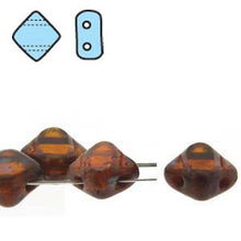 Load image into Gallery viewer, Czech Silky Beads 6mm Topaz Travertine Two-Cut Qty:40 strung
