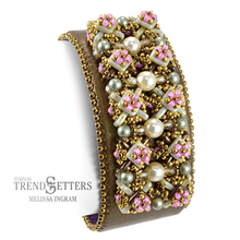 Load image into Gallery viewer, Czech QuadraTiles 6mm Metallic Suede Gold Qty:10 grams