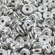 Load image into Gallery viewer, Czech Wheel Beads 6mm Chalk Full Labrador Qty:10g