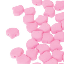 Load image into Gallery viewer, Czech Ginkgo Beads 7.5mm Bondeli Matte Soft Pink Qty: 10g