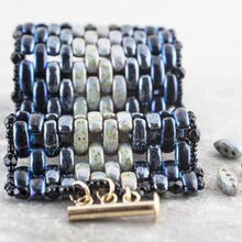 Load image into Gallery viewer, Czech Cali Beads 3x8mm Chalk Champagne Qty:30 beads