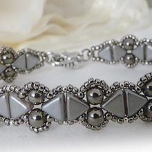 Load image into Gallery viewer, Czech Khéops Beads 6mm Opaque Grey Qty:10g *D*