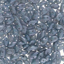 Load image into Gallery viewer, Czech Waves 3x7mm Chalk Blue Luster Qty:10g