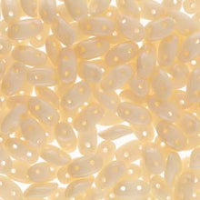 Load image into Gallery viewer, Czech Waves 3x7mm Chalk Orange Luster Qty:10g