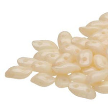 Load image into Gallery viewer, Czech Waves 3x7mm Chalk Orange Luster Qty:10g