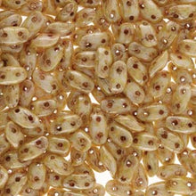 Load image into Gallery viewer, Czech Waves 3x7mm Chalk White Glaze Qty:10g