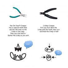 Load image into Gallery viewer, 1 Pair Crimping Pliers Om Tara Dual Crimper