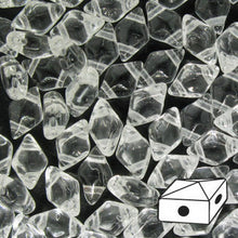 Load image into Gallery viewer, Czech DiamonDuos 5x8mm Crystal Qty:5g
