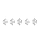 Load image into Gallery viewer, Preciosa 3x5mm Spacer Bicones Crystal Qty:20
